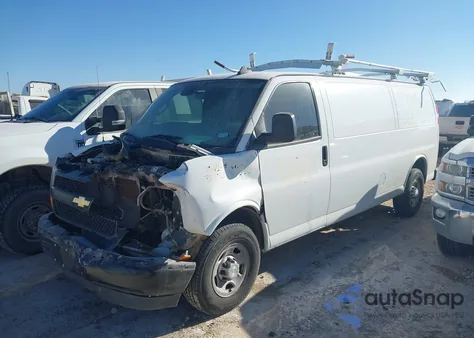 2020 Chevrolet Express Cargo Rwd 3500 Extended Wheelbase Wt from USA, damaged, VIN 1GCZGHFG6L1253795